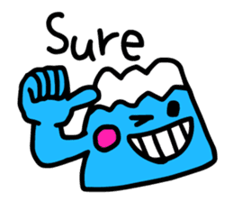 FUJI(English ver) sticker #4095631