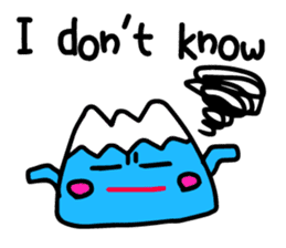 FUJI(English ver) sticker #4095636