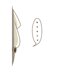 Pleasant squid sticker #4095741