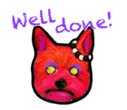 GRUMPY GIRLS(DOGS) English version sticker #4096440