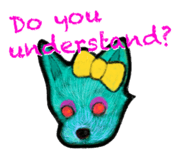 GRUMPY GIRLS(DOGS) English version sticker #4096448