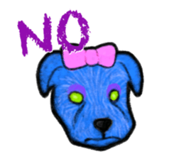 GRUMPY GIRLS(DOGS) English version sticker #4096453