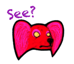 GRUMPY GIRLS(DOGS) English version sticker #4096457