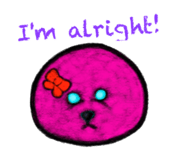 GRUMPY GIRLS(DOGS) English version sticker #4096460