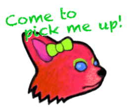 GRUMPY GIRLS(DOGS) English version sticker #4096466