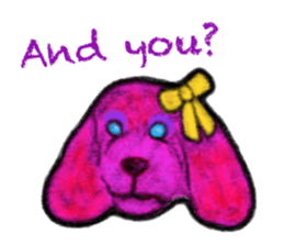 GRUMPY GIRLS(DOGS) English version sticker #4096472