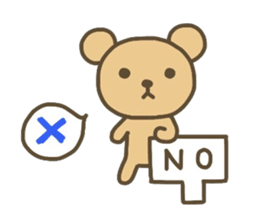 Cute animals. Rabbit, panda, bear, cat. sticker #4096537