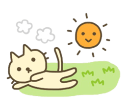 Cute animals. Rabbit, panda, bear, cat. sticker #4096551