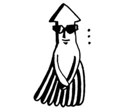 Smart squid sticker #4096606