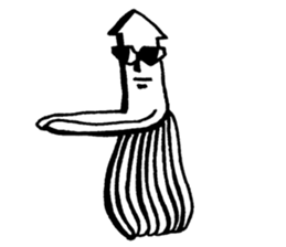 Smart squid sticker #4096610