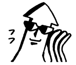 Smart squid sticker #4096611
