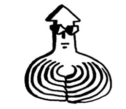 Smart squid sticker #4096636