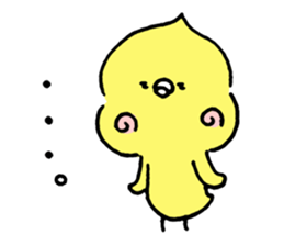 Soft birds by cadisiro. sticker #4096931