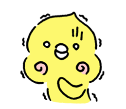 Soft birds by cadisiro. sticker #4096946