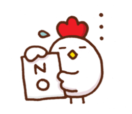 chicken reporter sticker #4097083