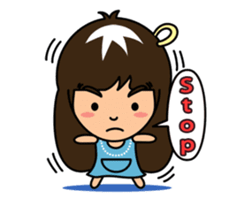 'JieJie' the Sister! sticker #4097220