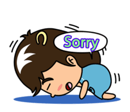 'JieJie' the Sister! sticker #4097227