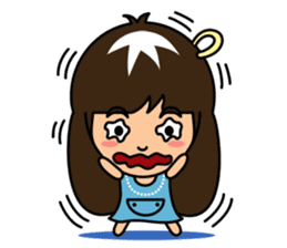 'JieJie' the Sister! sticker #4097230