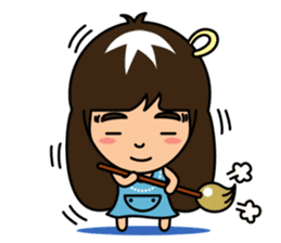 'JieJie' the Sister! sticker #4097234