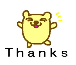 bear or mouse sticker #4098274