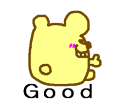 bear or mouse sticker #4098275