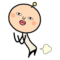 Everyday Sticker - Henteko Alien