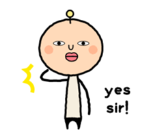 Everyday Sticker - Henteko Alien sticker #4098401