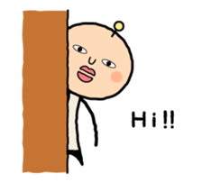 Everyday Sticker - Henteko Alien sticker #4098404