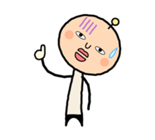 Everyday Sticker - Henteko Alien sticker #4098418