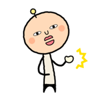 Everyday Sticker - Henteko Alien sticker #4098419