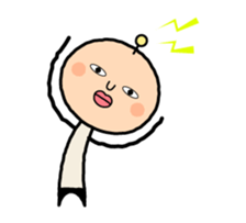 Everyday Sticker - Henteko Alien sticker #4098431