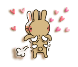 Love rabbit! sticker #4099174