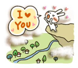 Love rabbit! sticker #4099187