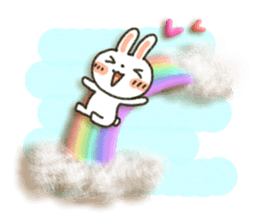 Love rabbit! sticker #4099191