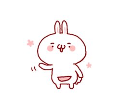 Japanese rabbit2 sticker #4099200