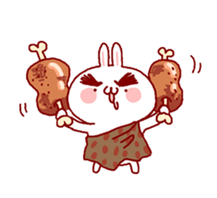 Japanese rabbit2 sticker #4099234