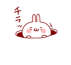 Japanese rabbit2 sticker #4099236