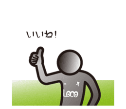 LOCO FOOTBALL STICKER sticker #4099544