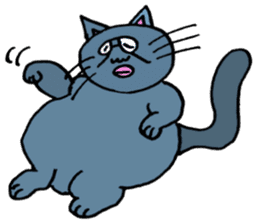 ADDICTIVE FACE (CAT VERSION) sticker #4099567