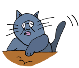 ADDICTIVE FACE (CAT VERSION) sticker #4099572