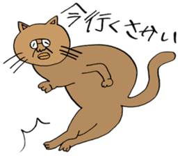 ADDICTIVE FACE (CAT VERSION) sticker #4099598