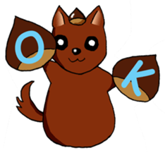 I want to bothered dog ~MARON~ sticker #4099767