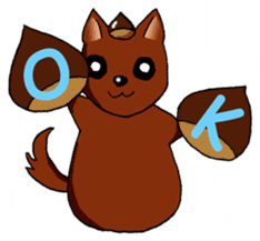 I want to bothered dog ~MARON~ sticker #4099767