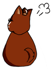 I want to bothered dog ~MARON~ sticker #4099785