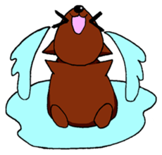 I want to bothered dog ~MARON~ sticker #4099787