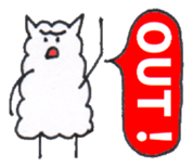 Playful Pretty ALPACA sticker #4100171