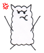 Playful Pretty ALPACA sticker #4100177