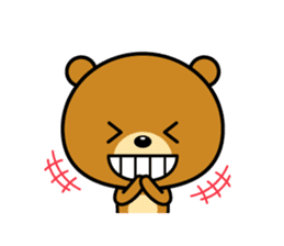The bear which is Kansai dialect 3 sticker #4100317