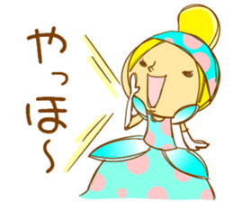 Girl of surreal fairy tale sticker #4100361