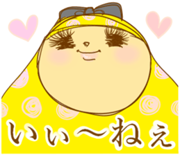 Girl of surreal fairy tale sticker #4100370